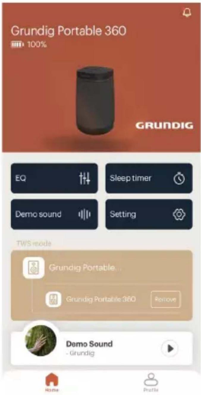 GRUNDIG Portable 360 - FUNCIONAMIENTO DE LA APLICACIÓN\_\_ - 1
