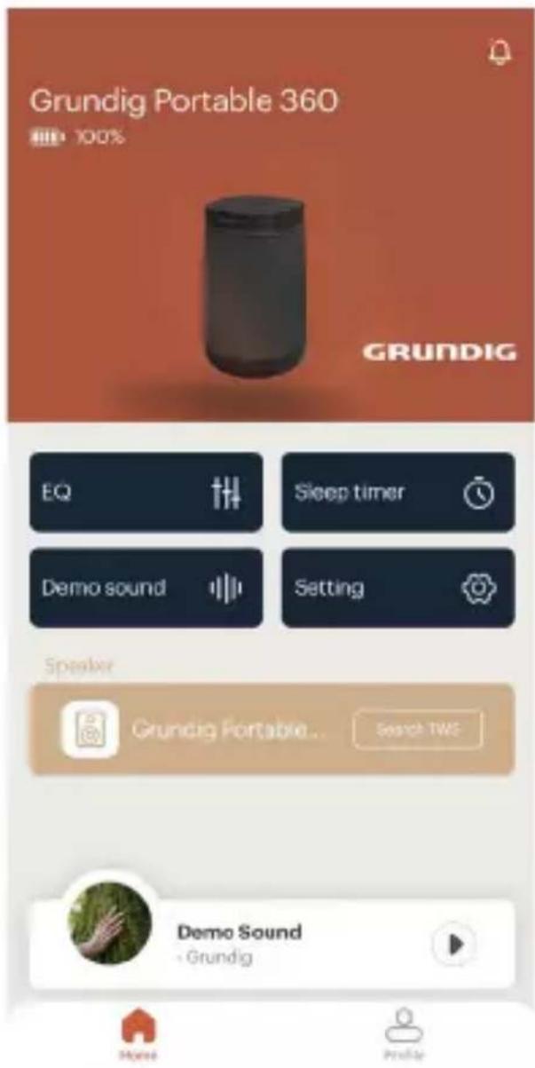 GRUNDIG Portable 360 - FUNCIONAMIENTO DE LA APLICACIÓN\_\_ - 1