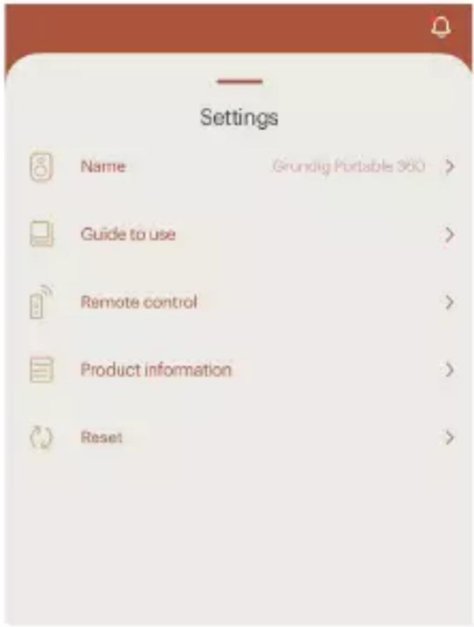 GRUNDIG Portable 360 - APP-BETRIEB - 1