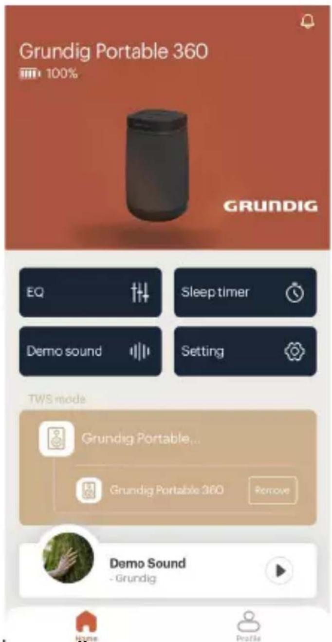 GRUNDIG Portable 360 - UYGULAMANIN KULLANIMI - 1