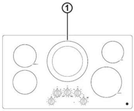 GE JP3030DWBB - Funciones de la Placa de Cocción - 1