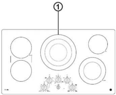 GE JP3030DWBB - Funciones de la Placa de Cocción - 5