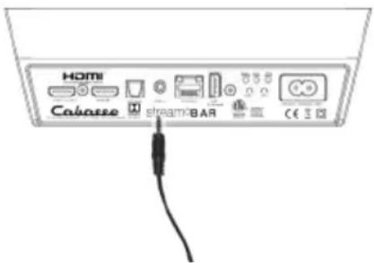 CABASSE Stream BAR - AUX ANALOG INPUT - 1