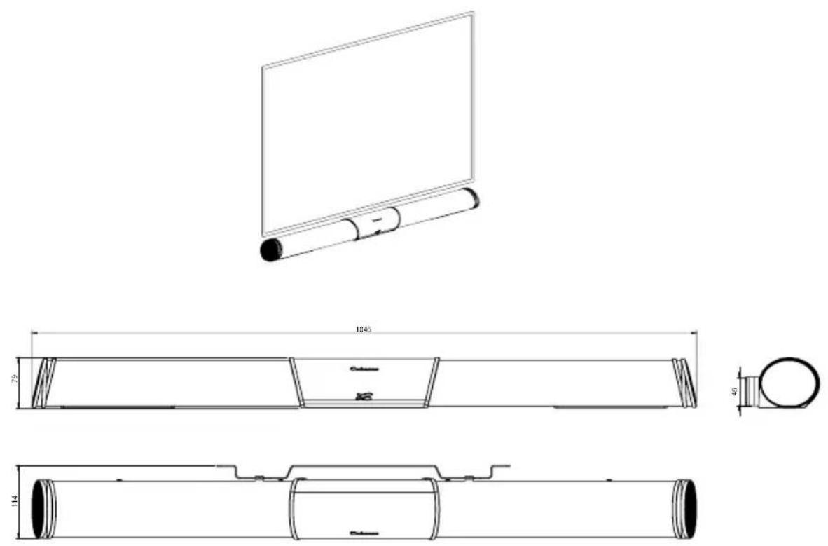 CABASSE Stream BAR - ON WALL MOUNT OF THE SOUND BAR - 5