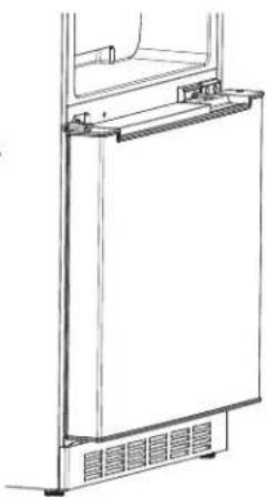 GE Profile PBV10R5VSS - Reinstalling Freezer Door and Middle Hinge (Cont.) - 2