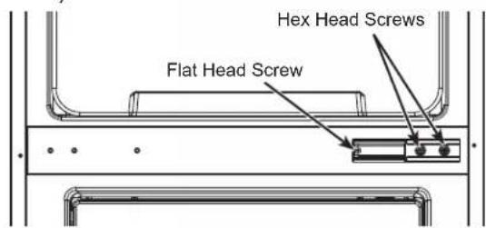 GE Profile PBV10R5VSS - Reinstalling Freezer Door and Middle Hinge - 1