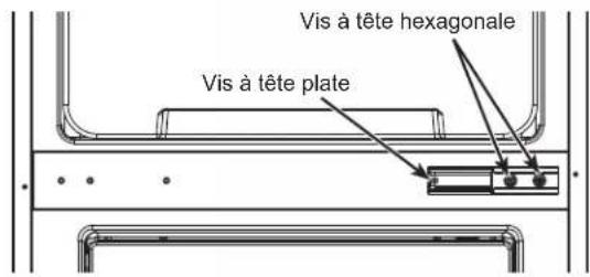GE Profile PBV10R5VSS - Réinstallation de la porte du congélateur et de la charnière centrale - 1