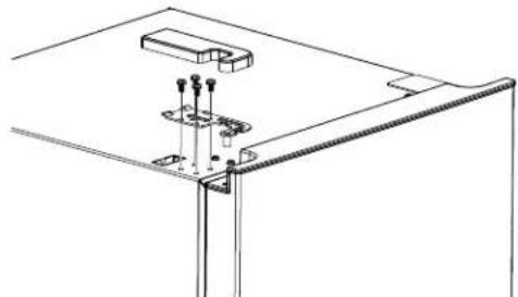 GE Profile PBV10R5VSS - Réinstallation de la porte du réfrigérateur et de la charnière supérieure - 3