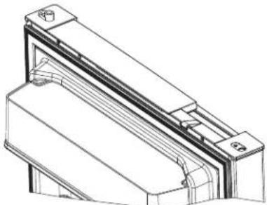 GE Profile PBV10R5VSS - Réinstallation de la porte du réfrigérateur et de la charnière supérieure - 2