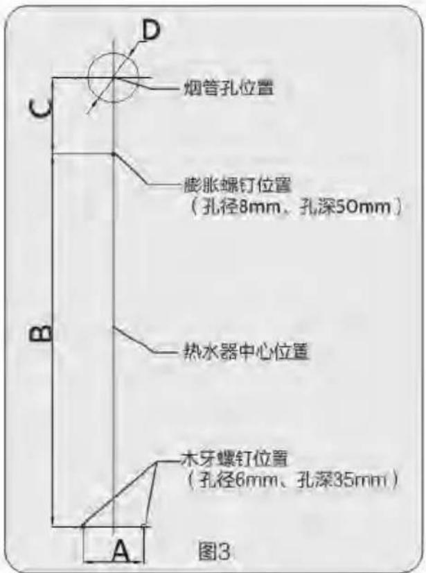 PHILIPS AWH6100 - 燃气热水器的主体安装 - 1
