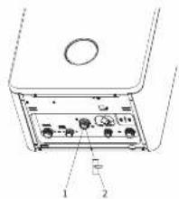 PHILIPS AWH7305 - ■燃气管路的连接 - 1