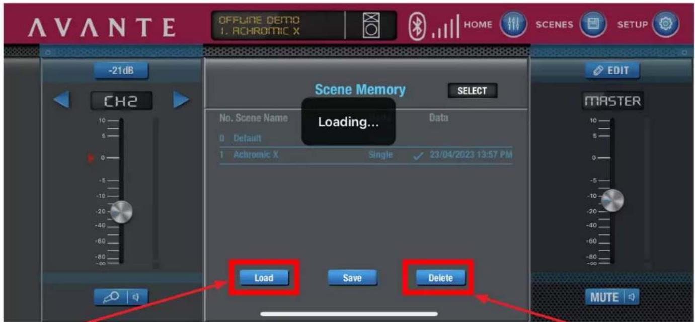 Avante Achromic A10X - CONTRÔLE DE L'APPLICATION - 2