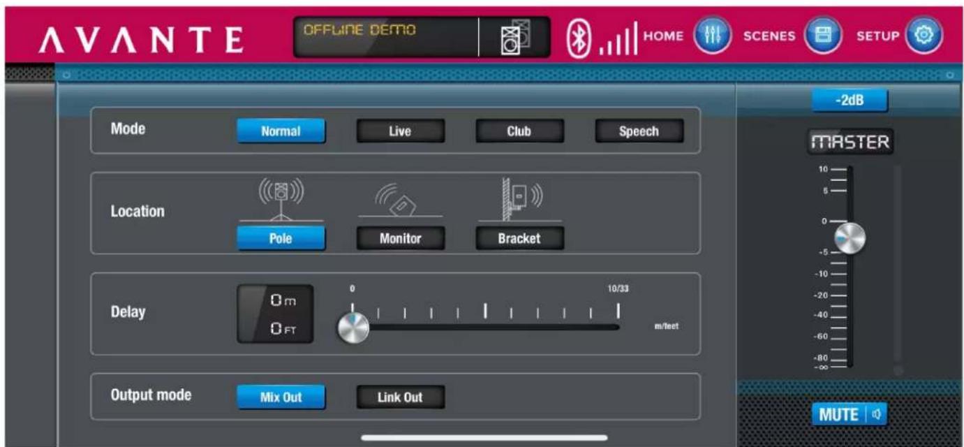 Avante Achromic A10X - APPLICATION CONTROL - 4