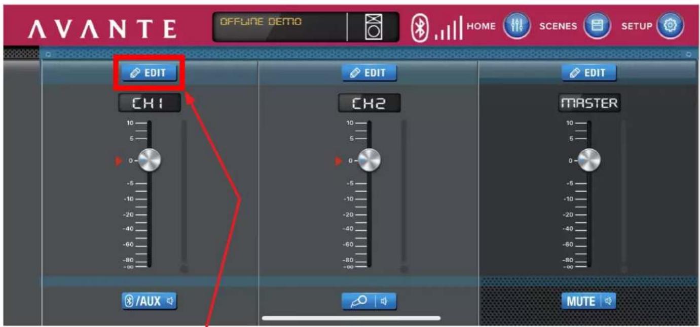 Avante Achromic A10X - APPLICATION CONTROL - 1