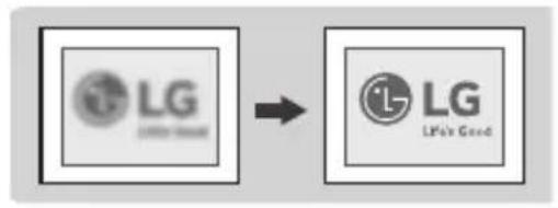 LG BU53RG - Réglage de la mise au point de l'écran de projection - 1