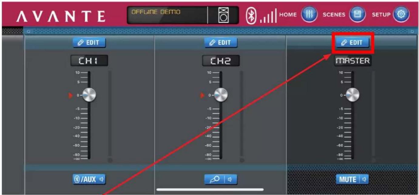 Avante Achromic A15X - CONTRÔLE DE L'APPLICATION - 1