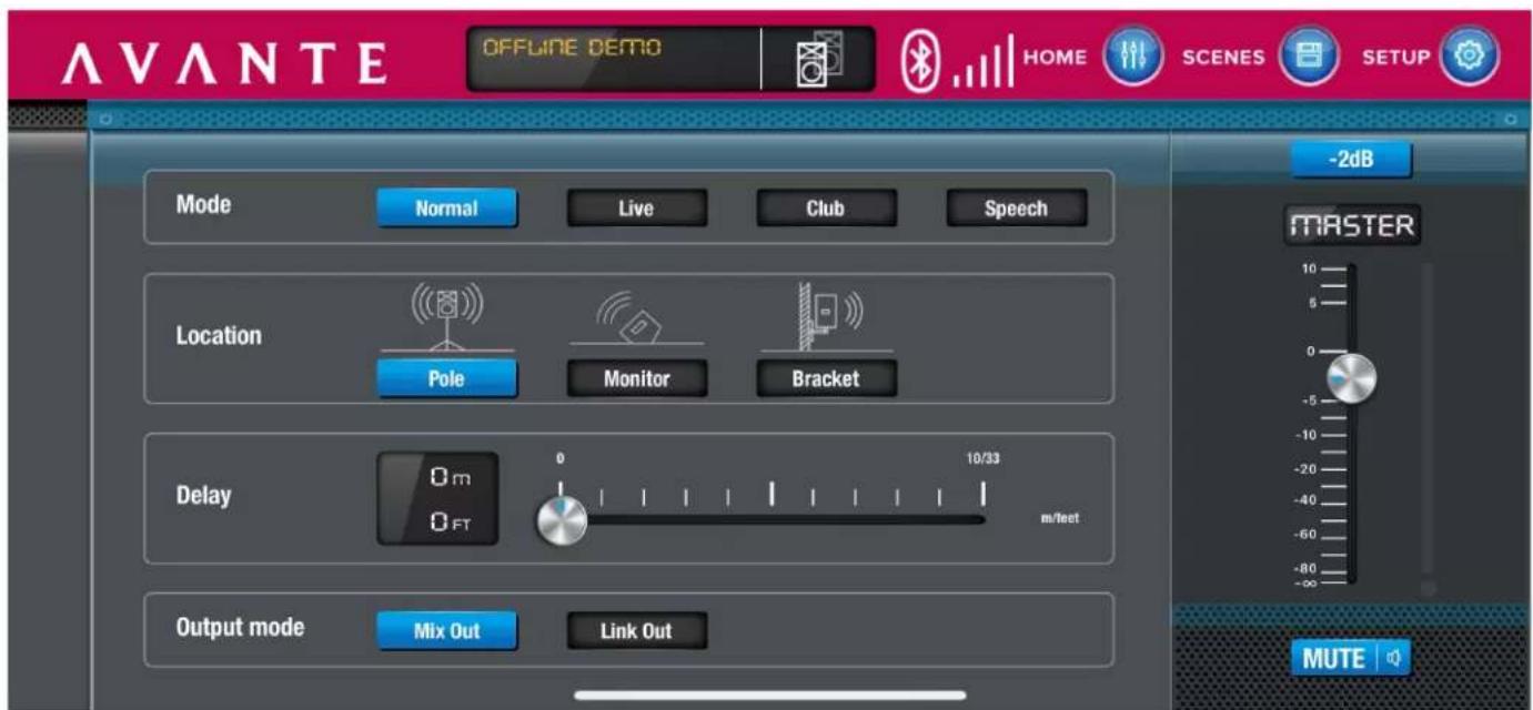 Avante Achromic A15X - APPLICATION CONTROL - 8