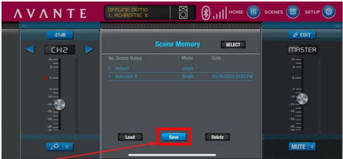 Avante Achromic A15X - APPLICATION CONTROL - 2