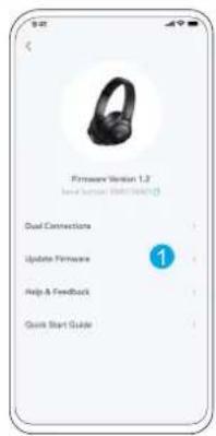 Firmware Version 1.2 Dual Connection Update Firmware Help & Feedback Quick Start Guide