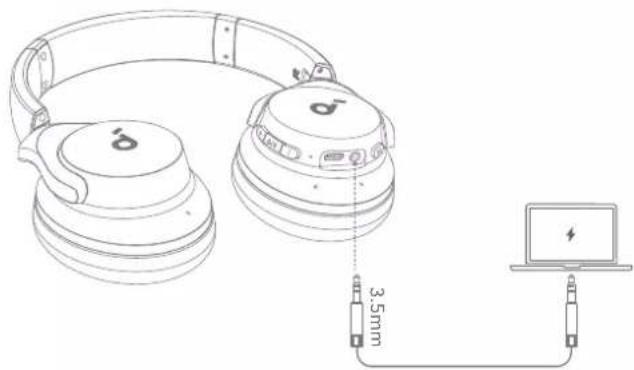 soundcore Q20i - ESCUCHA POR CABLE - 1