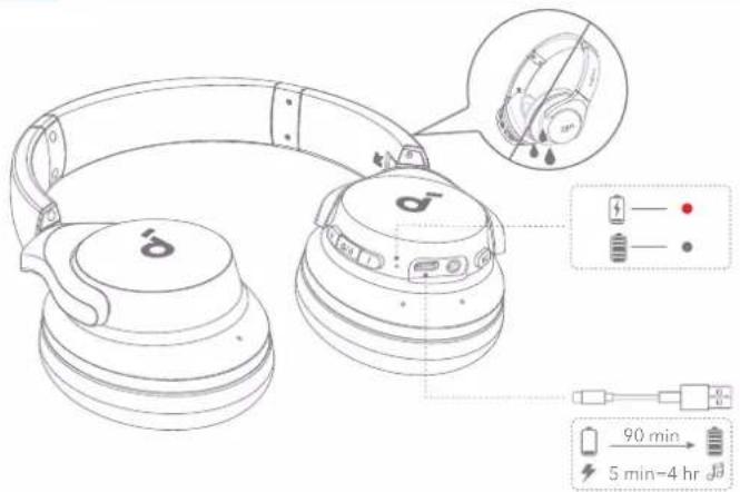 soundcore Q20i - NABÍJENÍ - 1