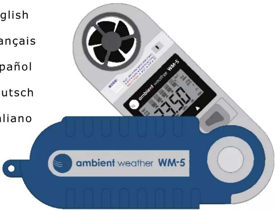 Ambient Weather WM-5 - WM-5 Manual v 1.00 - 1