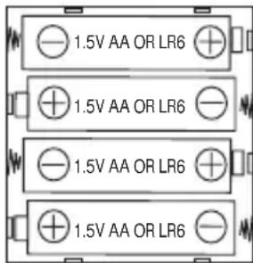 LEXIBOOK RP510AV - Informations concernant les piles - 1
