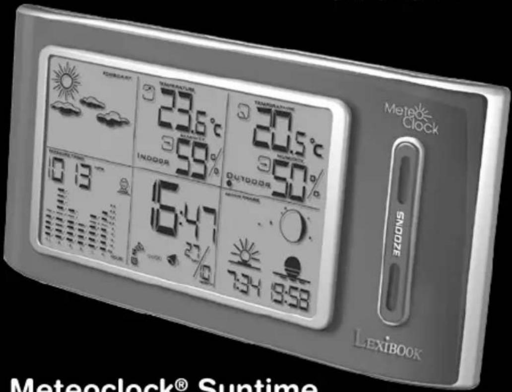 LEXIBOOK MeteoClock SM1660 - Mete Clock® - 1