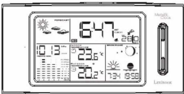 LEXIBOOK MeteoClock SM1660 - Unidade Principal SM1660 - 1