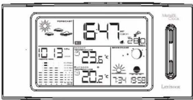 LEXIBOOK MeteoClock SM1660 - Display Hoofdtoestel SM1660 - 1