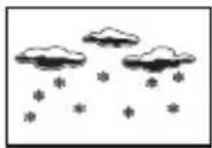 LEXIBOOK MeteoClock SM1660 - Symbols representing the weather forecast - 5