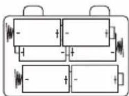 LEXIBOOK RCD102TF - Installation des piles - 1