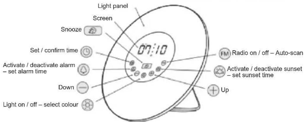 LEXIBOOK Decotech RL998 - UNPACKING YOUR DEVICE - 1
