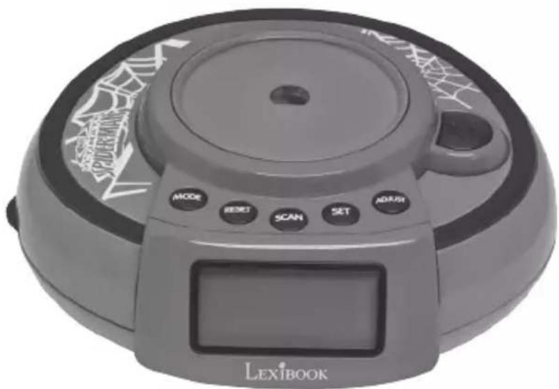 LEXIBOOK Ultimate Spider-Man Jumper RL985SP - Radio réveil jumper Ultimate Spider-Man Ultimate Spider-Man Jumper Alarm Clock - 2