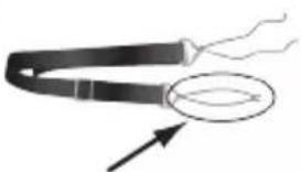 LEXIBOOK K2000SW - How to attach the strap - 1