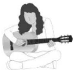 LEXIBOOK K2000SW - Holding your guitar - 3