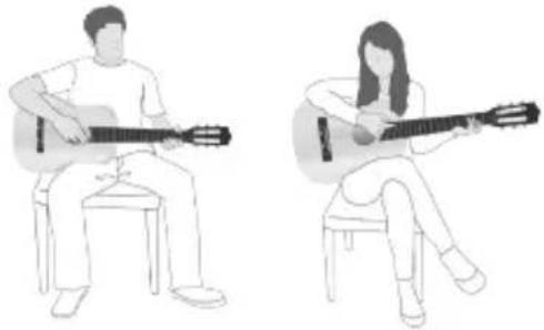 LEXIBOOK K2000SW - Hoe je gitaar vasthouden - 1