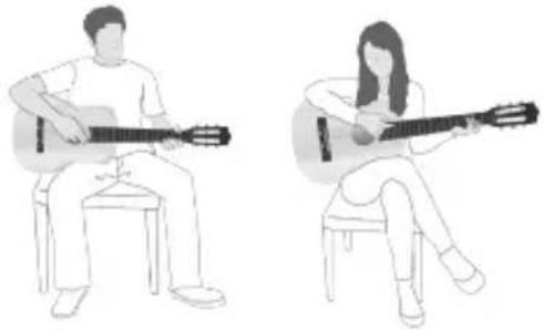 LEXIBOOK K2000SW - So hältst du deine Gitarre - 1