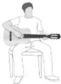 LEXIBOOK K2000SW - Come tenere la chitarra - 2