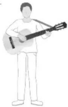 LEXIBOOK K2000SW - So hältst du deine Gitarre - 2