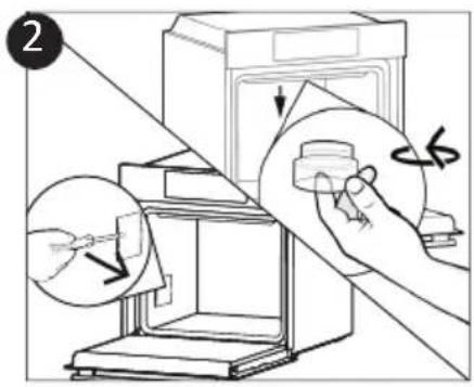 CANDY FIDC B265 - Changing the Bulb (depends on model) - 2