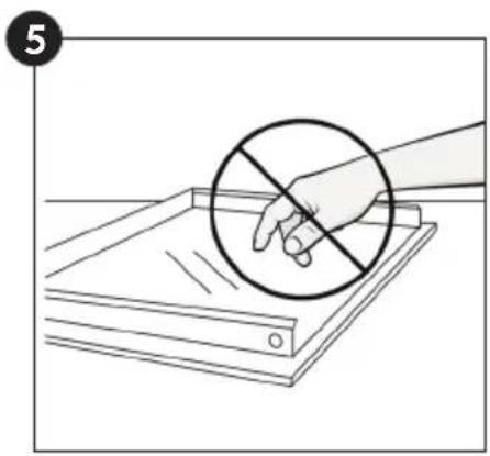 CANDY FIDC B265 - Removal and Cleaning of the Glass Door (depends on model) - 5