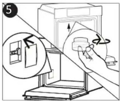 CANDY FIDC B265 - Changing the Bulb (depends on model) - 5