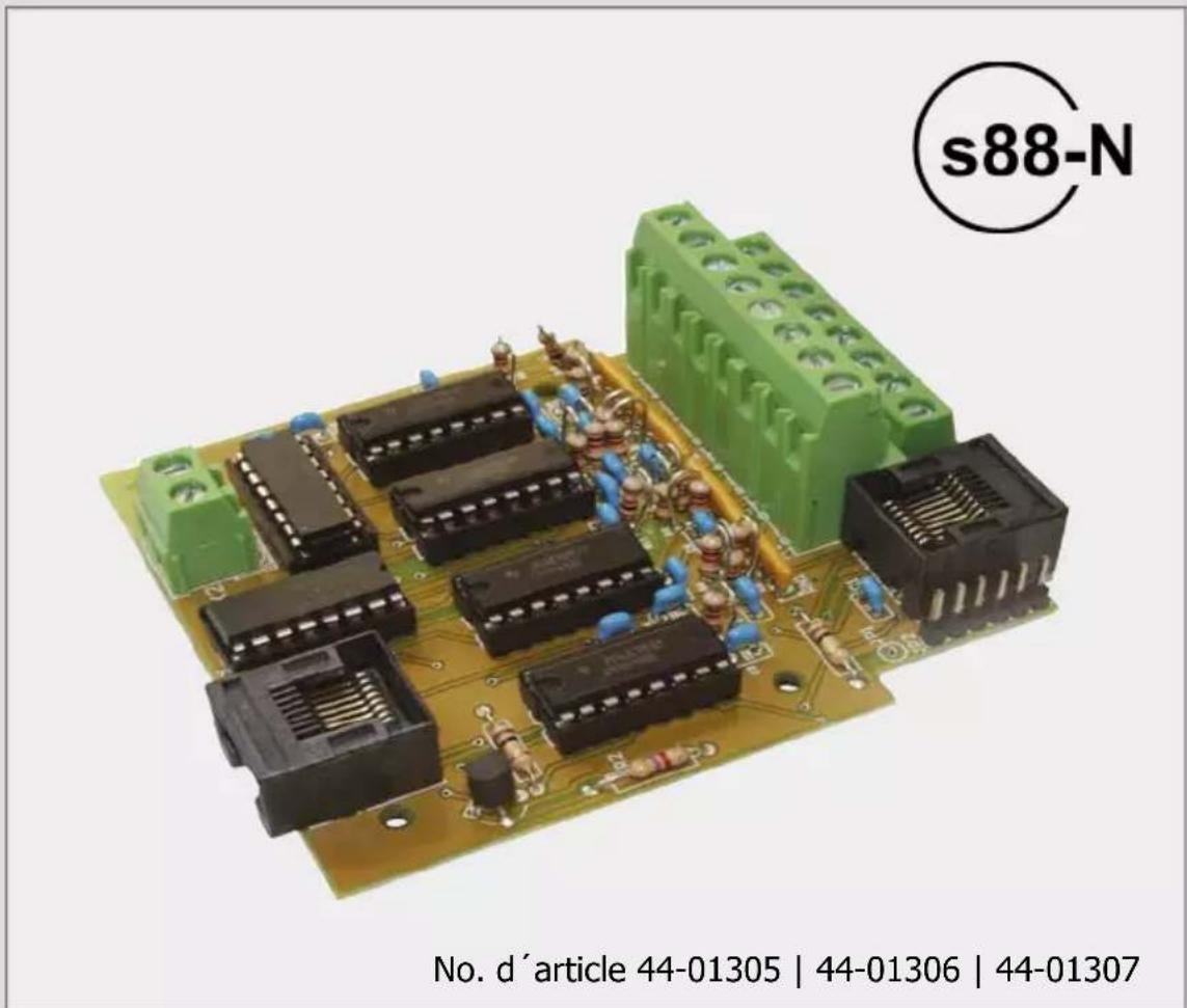 Tams Elektronik S88-3 - Mode d'emploi - 1