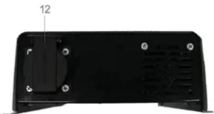 IVT DSW-1200 - Éléments de commande et d'affichage - 2