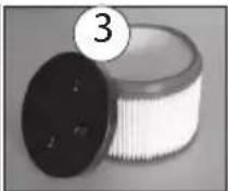 Lavor Ashley KOMBO - REGNGJØRING AV FILTER - 3