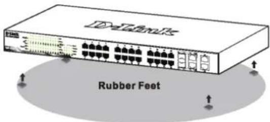 D-LINK DGS-1210-10P - Desktop or Shelf Installation - 1