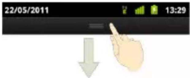 ZTE StarAddict - Utilisation du panneau de notification - 1