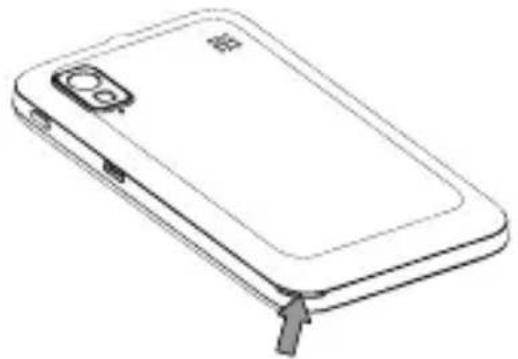 ZTE StarAddict - Installation de la carte SIM/microSD et de la batterie - 1