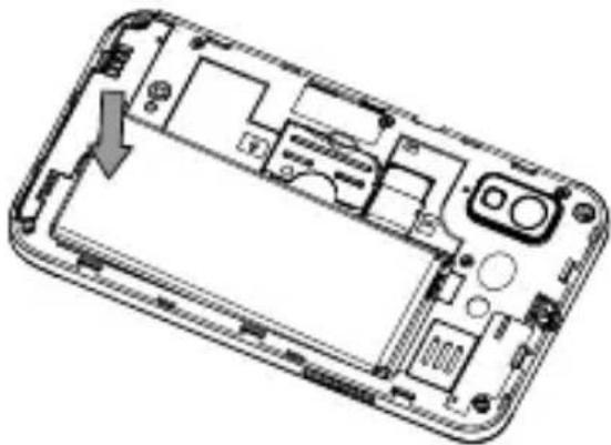 ZTE StarAddict - Installation de la carte SIM/microSD et de la batterie - 4